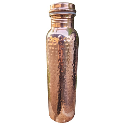Just Copper Mirror Finish Dimple Bottle