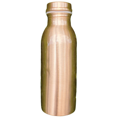 Just Copper Small Smooth Copper Water Bottle