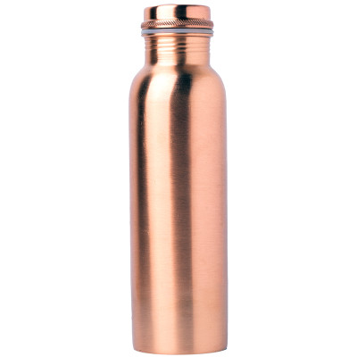 Just Copper Smooth Copper Water Bottle (Matte) 