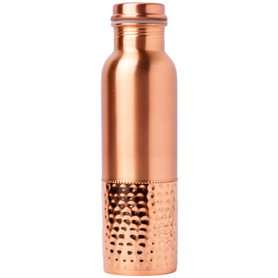 Just Copper Two Tone Copper Water Bottle 