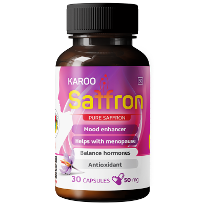 Karoo Saffron with Ashwagandha 30's