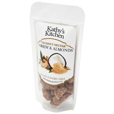 Kathy's Kitchen Caramel Cashew & Almond Nuts - 50g