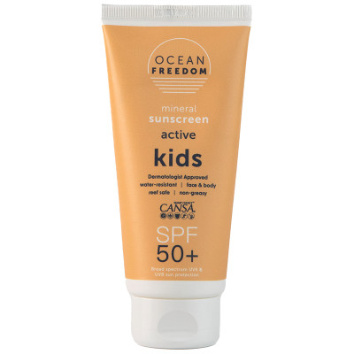  Ocean Freedom Kids Active Mineral SPF50+ Sunscreen