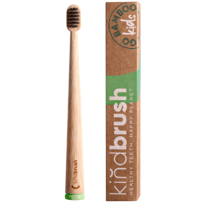 Kindbrush Kiddies Bamboo Toothbrush - Mint