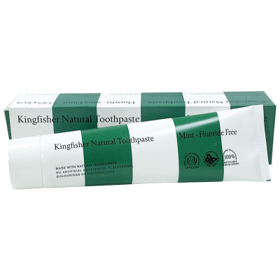 Kingfisher - Mint Fluoride Free Toothpaste
