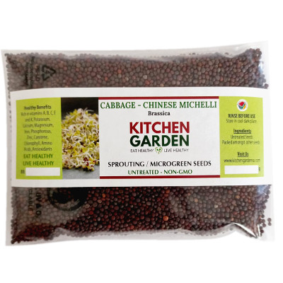 Kitchen Garden Cabbage Chinese Michelli Sprouting Seeds