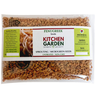 Kitchen Garden Fenugreek Sprouting Seeds 50g