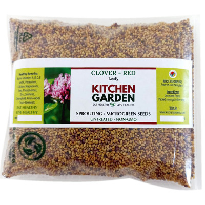 Kitchen Garden Red Clover Sprouting Seeds 50g