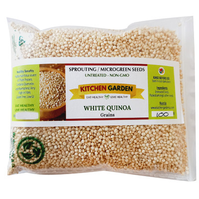 Kitchen Garden White Quinoa for Sprouting 100g