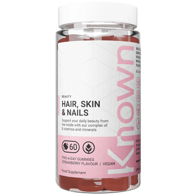 Known Hair, Skin & Nails Vitamin Gummies Strawberry