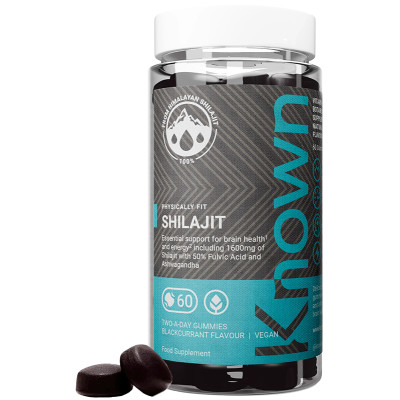 Known Shilajit Gummies Blackcurrant Flavour