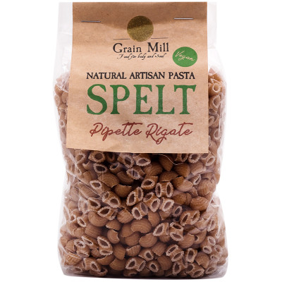 Knysna Grain Mill Organic Spelt Pasta - Pipette Rigate