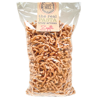 Knysna Grain Mill Organic Emmer Pasta Family Pack Zöpfli