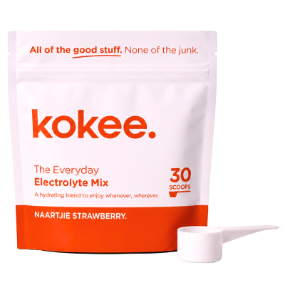 Kokee Everyday Electrolyte Mix - Naartjie Strawberry 120g