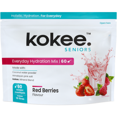 Kokee Seniors Everyday Hydration Mix - Red Berry