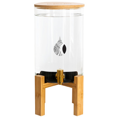 Kuro-Bo Glass Water Filter Dispenser