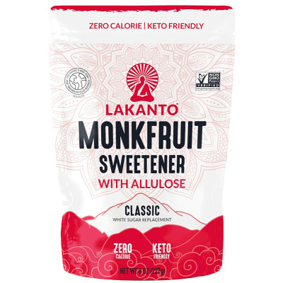 Lakanto Classic Monkfruit Sweetener with Allulose