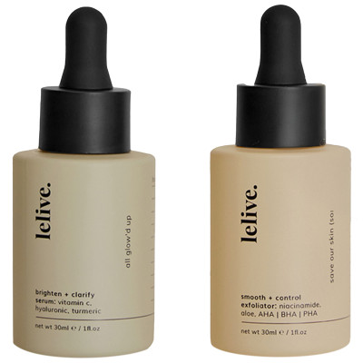 Lelive. Am + Pm Serum Kit - Multi-Benefit Duo All Skin Types
