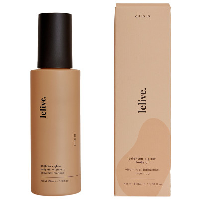 Lelive. Oil La La | Brighten + Glow Body Oil