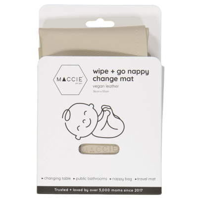 Maccie Nappy Change Mat - Cream