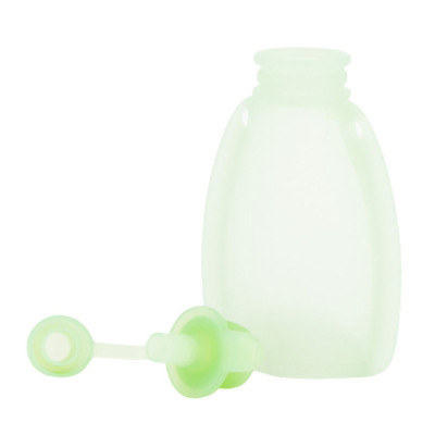 Maccie Refillable Food Pouch - Lime Green