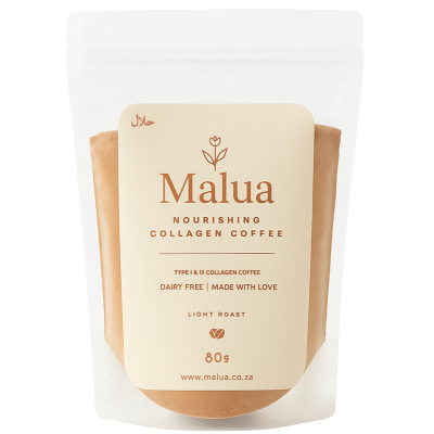 Malua Collagen Coffee - Type I & III Collagen Light Roast
