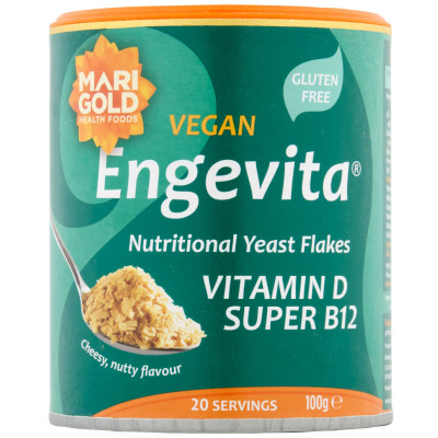 Marigold Yeast Flakes  Super Engevita Vit D & B12