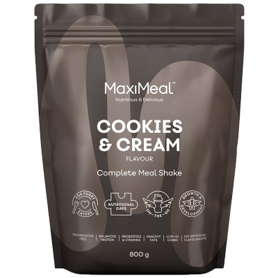 MaxiMeal Cookies & Cream Complete Meal Shake