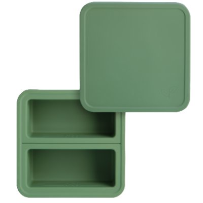 Microgarden Silicone Freezer Tray 2 Portion- Eucalyptus