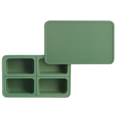 Microgarden Silicone Freezer Tray 4 Portion - Eucalyptus