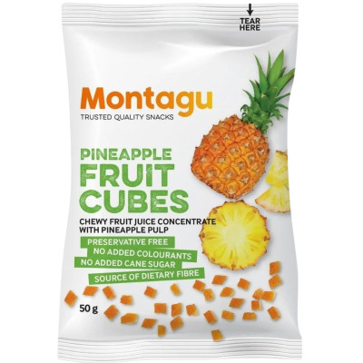 Montagu - Fruit Cubes Pineapple