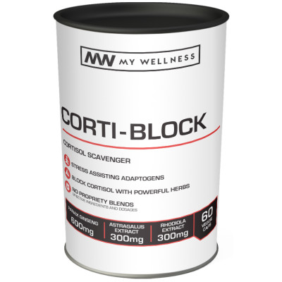 My Wellness Man-Up Corti- Block Capsules 60's