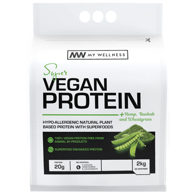 My Wellness Vegan Protein - Unflavoured - 2kg
