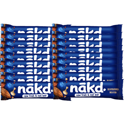 Nakd Blueberry Muffin Bar (Raw) x 18