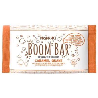 Nanuki Caramel Quake Boom Bar