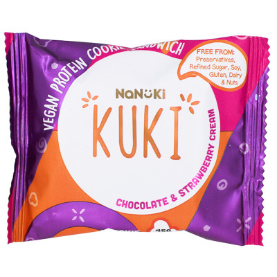 Nanuki Kuki Chocolate & Strawberry Cream