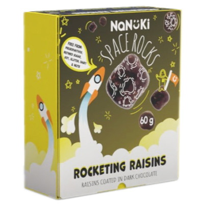 Nanuki Space Rocks Rocketing Raisins