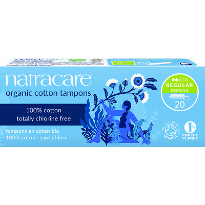 Natracare Organic Cotton Regular Tampons (20)