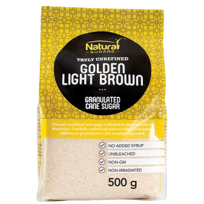 Natura Golden Light Brown Cane Sugar