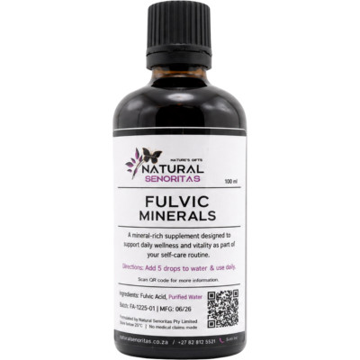 Natural Senoritas Fulvic Minerals 100ml