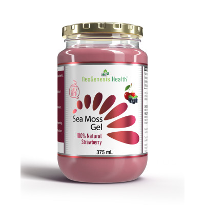 Neogenesis Sea Moss Gel - 100% Natural Strawberry