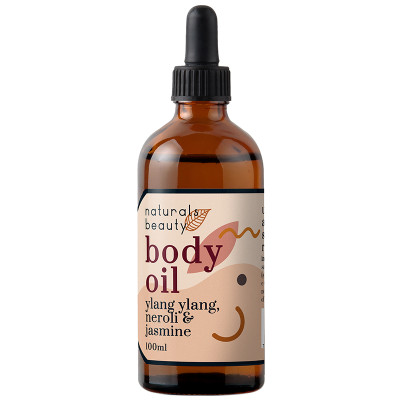 Naturals Beauty Ylang Ylang, Jasmine & Neroli Body Oil