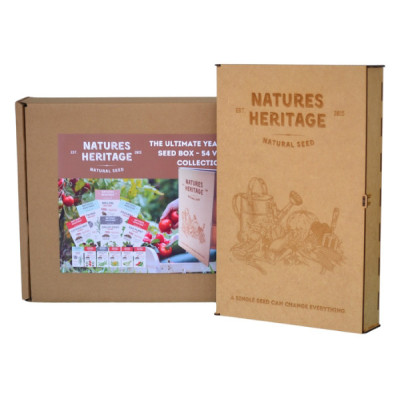 Natures Heritage 54 Variety Heritage Seed & Keepsake Box