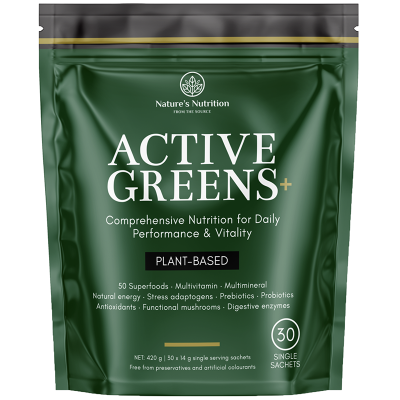 Nature's Nutrition Active Greens Pouch - 30 Sachets