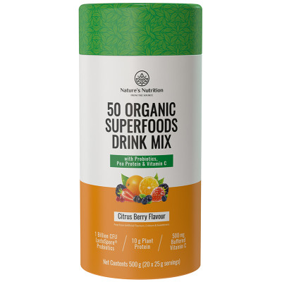 Nature's Nutrition Super Greens & Reds - Citrus Berry