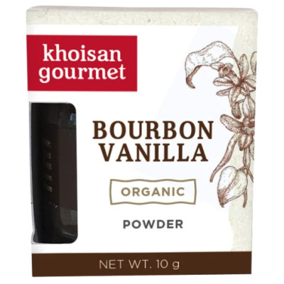Khoisan Gourmet Organic Bourbon Vanilla Powder