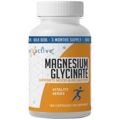 NeuroActive Magnesium Glycinate 180 Capsules