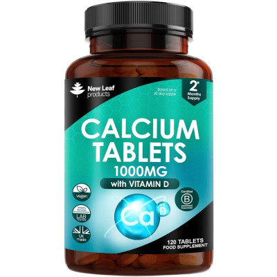 New Leaf Calcium & D3 Tablets
