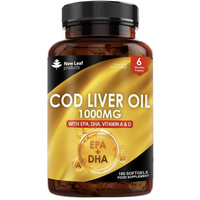 New Leaf Cod Liver Oil Softgels