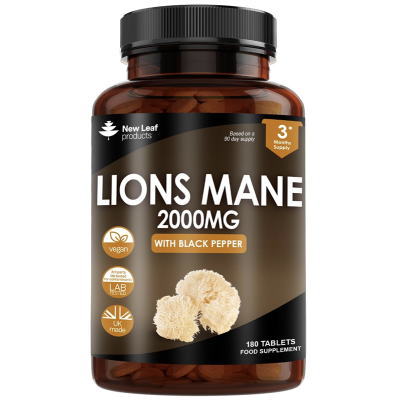 New Leaf Lions Mane Tablets